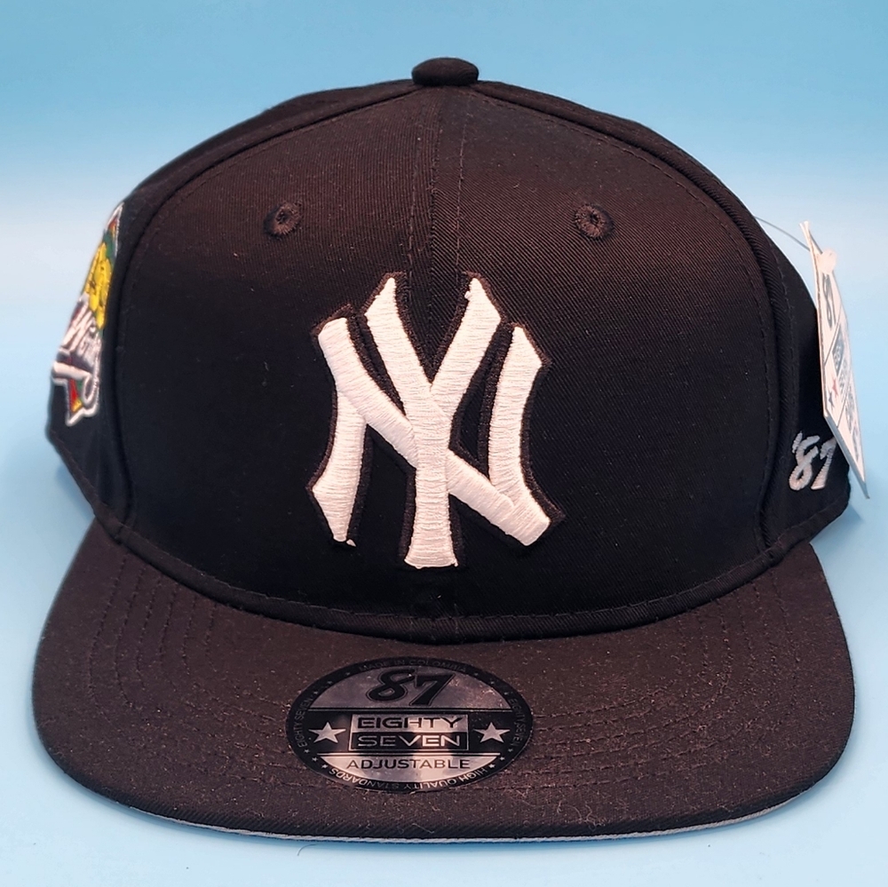 Youth Black NY Logo Cap